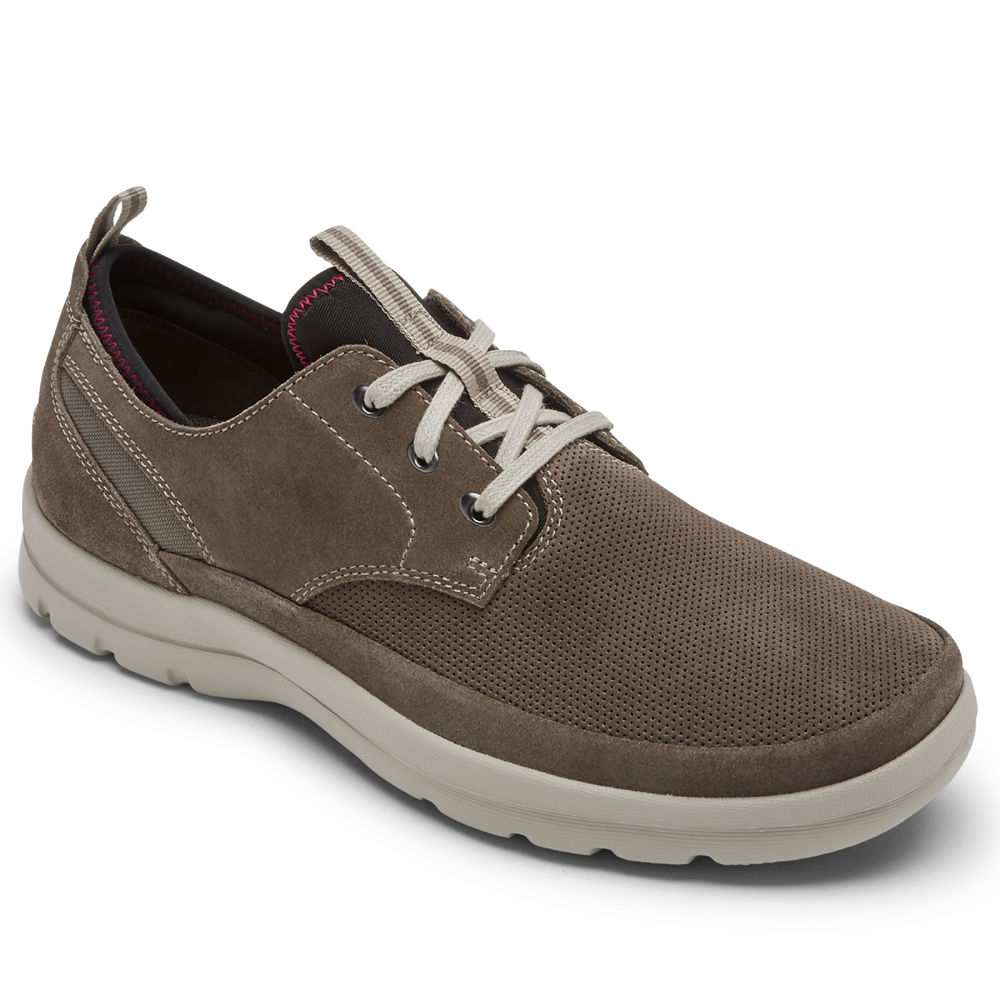 Rockport Joggesko Herre Olivengrønne - Get Your Kicks 2 3-Eye Plain Toe - CEBO14582